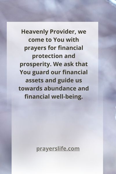 Praying For Financial Protection And Prosperity
