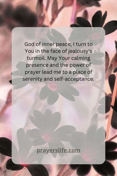 Praying For Inner Peace Amid Jealousy