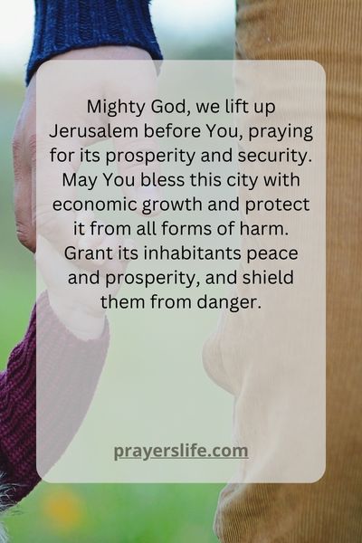 Praying For Jerusalems Prosperity And Security