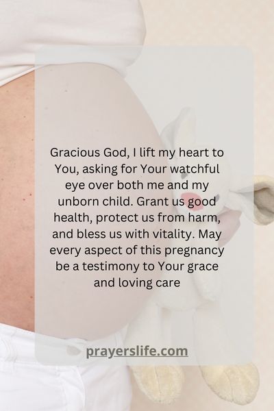 Praying For Mother And Baby'S Well-Being