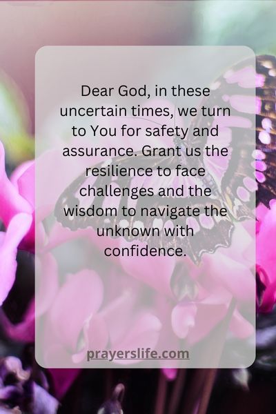 Praying For Safety In Uncertain Times