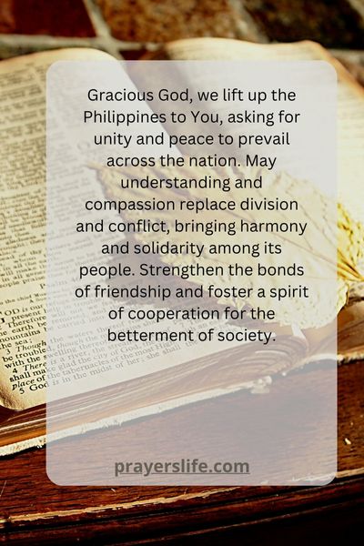 Praying For Unity And Peace Across The Philippines