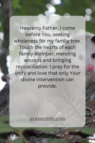 20 Effective Healing Prayer For Family Tree