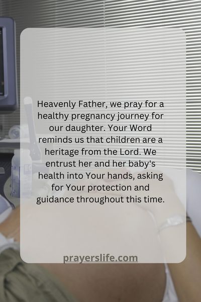 Praying For A Healthy Pregnancy Journey