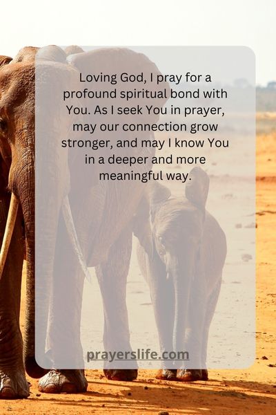 Praying For A Profound Spiritual Bond