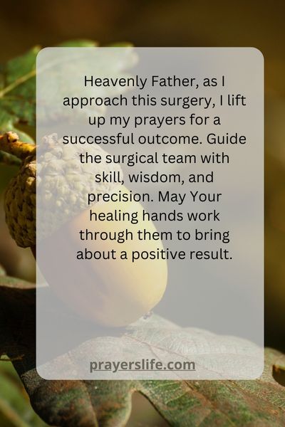 Praying For A Successful Surgical Outcome