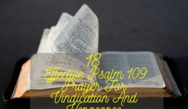 Psalm 109 Prayer For Vindication And Vengeance