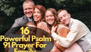 Psalm 91 Prayer For Family