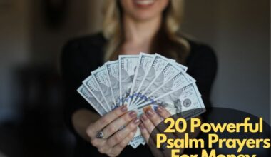 Psalm Prayers For Money