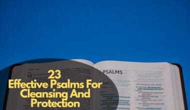 Psalms For Cleansing And Protection