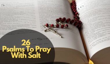 Psalms To Pray With Salt