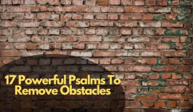 Psalms To Remove Obstacles