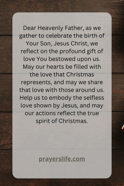 Reflecting On The Gift Of Love