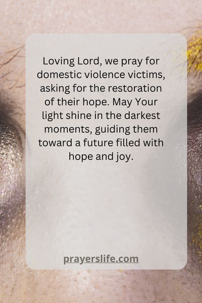 Restoring Hope Through Prayer