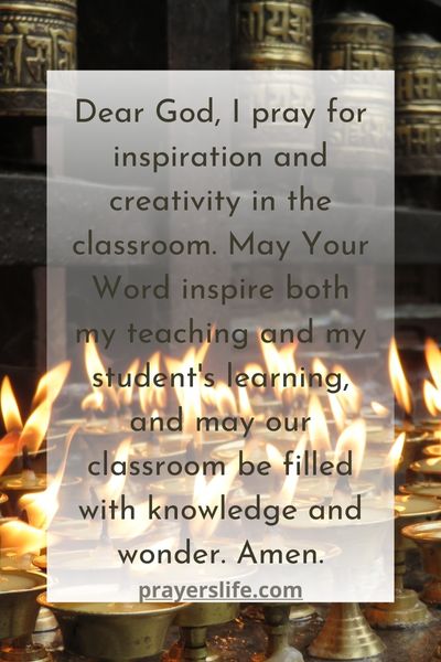 Scriptures For Classroom Inspiration