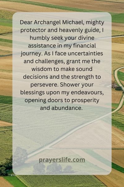 Seeking Archangel Michaels Guidance For Financial Blessings