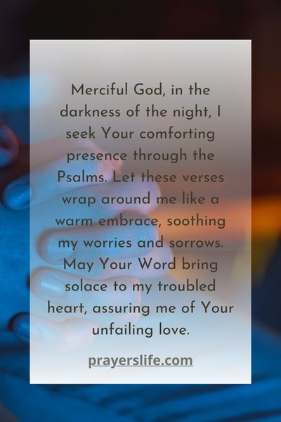 Seeking Comfort With Psalms At Night