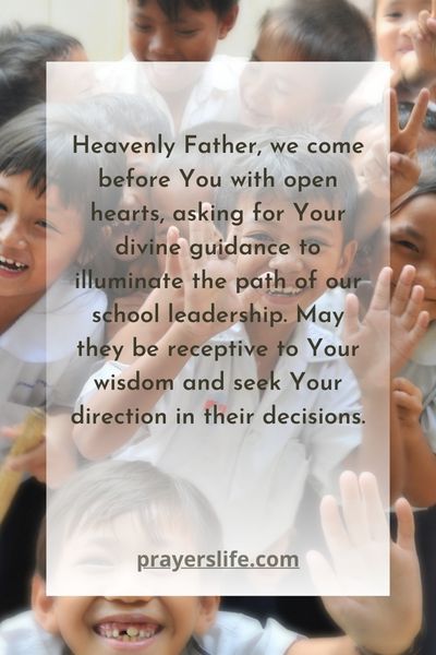 Seeking Divine Guidance For School Leadership