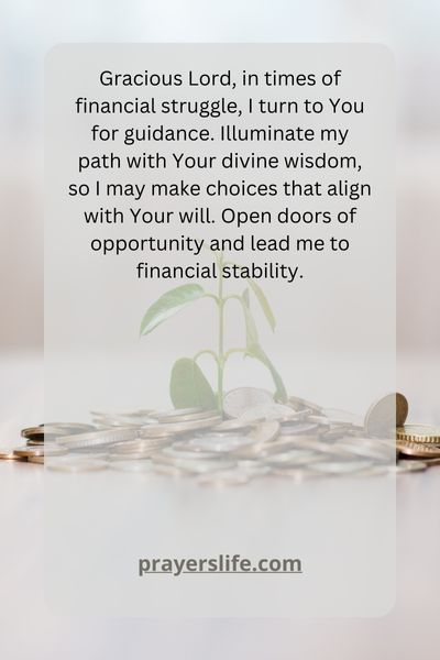 Seeking Divine Guidance In Financial Struggles