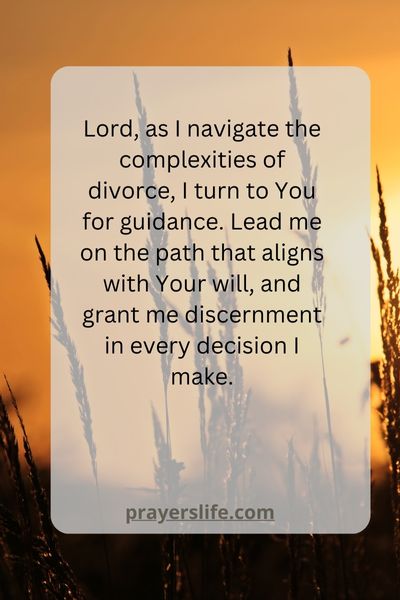 Seeking Divine Guidance In Times Of Divorce