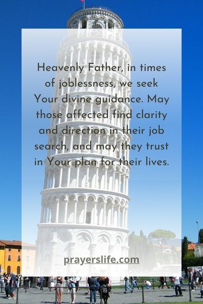 Seeking Divine Guidance In Times Of Joblessness