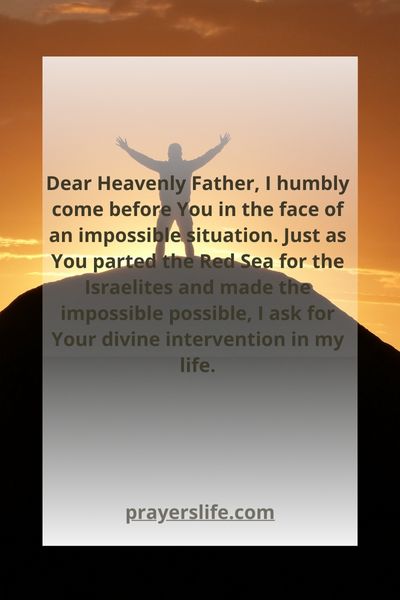 Seeking Divine Intervention In Impossible Times