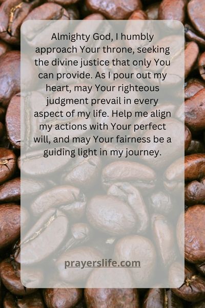 Seeking Divine Justice In Prayer