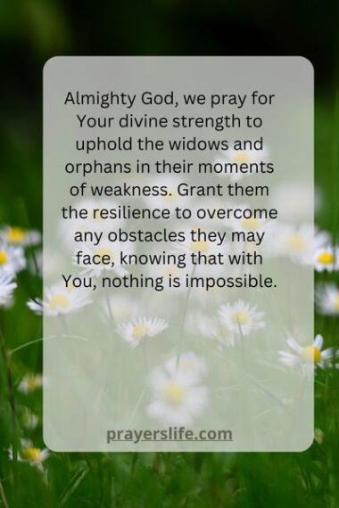17 Amazing Prayers For Widows And Orphans