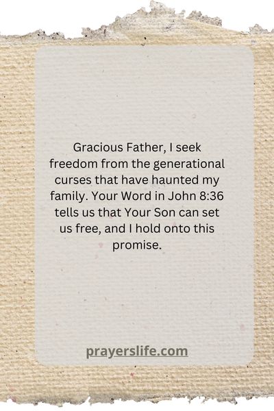 Seeking Freedom Through Prayer