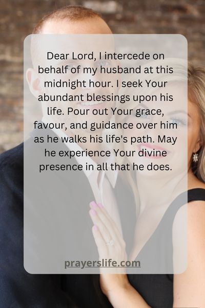 Seeking God'S Blessings: Midnight Intercession For Your Spouse
