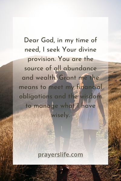 Seeking Gods Provision