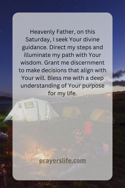 Seeking Guidance: Saturday'S Spiritual Blessings
