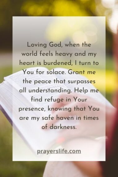 27 Powerful Prayer In Times Of Darkness