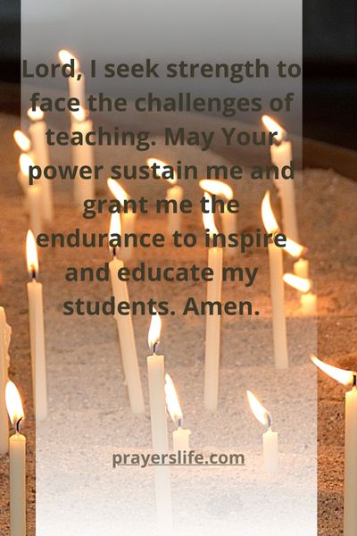Seeking Strength For Educators