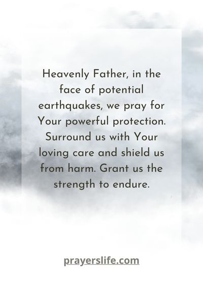 Short And Powerful Prayer For Earthquake Safety