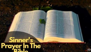 Sinner'S Prayer In The Bible