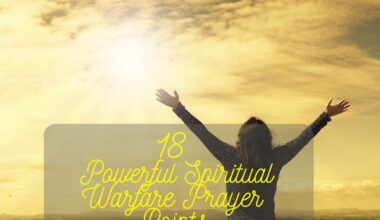 Spiritual Warfare Prayer Points