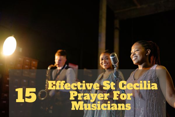 St Cecilia Prayer For Musicians