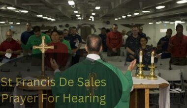 St Francis De Sales Prayer For Hearing