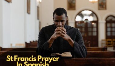 St Francis Prayer In Spanish