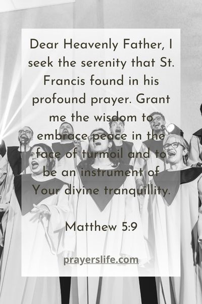 St. Francis' Prayer Unveiled