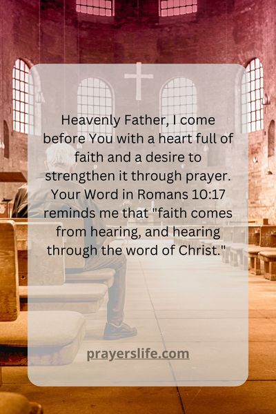 Strengthening Your Faith Through Prayer