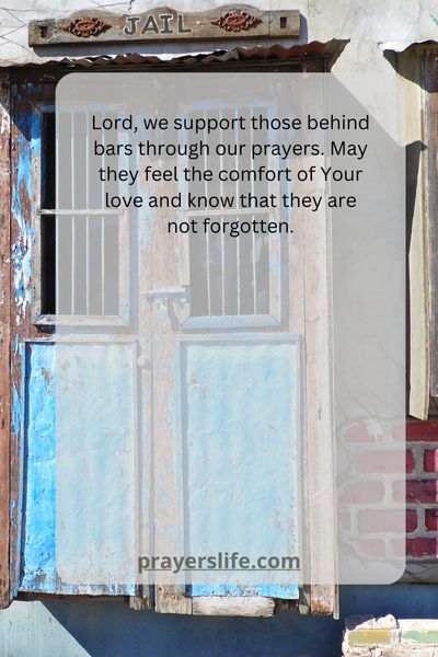 Supporting Incarcerated Individuals Through Prayer