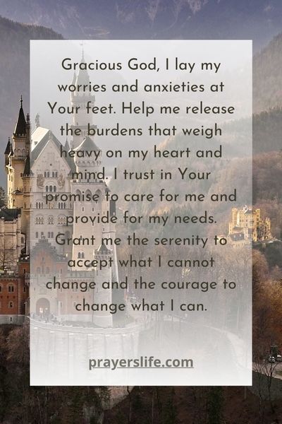 Surrendering Your Worries To God