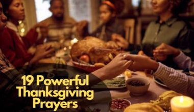 Thanksgiving Prayers