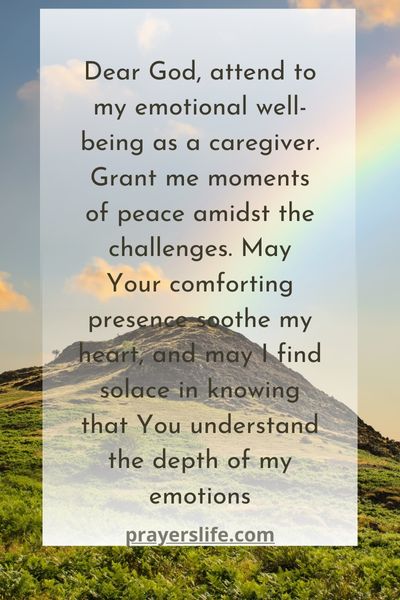 The Emotional Well-Being Prayer For Caregivers