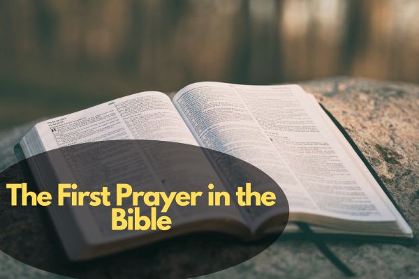 The First Prayer In The Bible