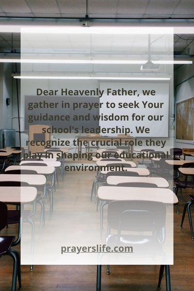 The Importance Of Prayer For School Leadership