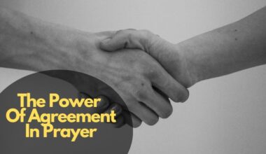 The Power Of Agreement In Prayer