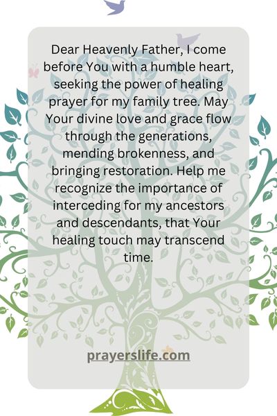 The Power Of Healing Prayer For Your Family Tree